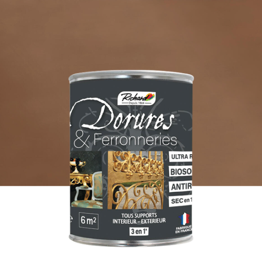Peinture Dorure, satiné, RICHARD, bronze 0.5 L