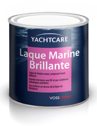 Laque marine pour bateau Yachtcare, jaune, brillant 750ml