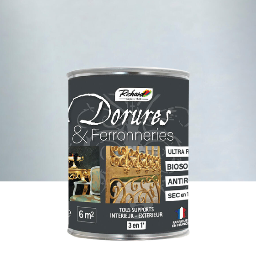 Peinture Dorure, satiné RICHARD, argent 0.5 L