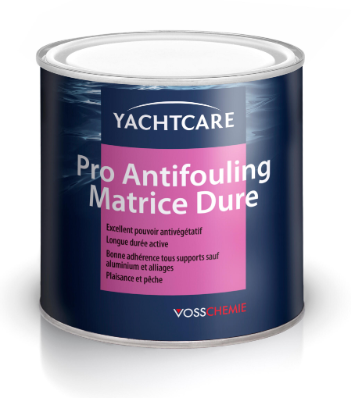 Peinture Pro antifouling matrice dure YACHTCARE Noir 750ml