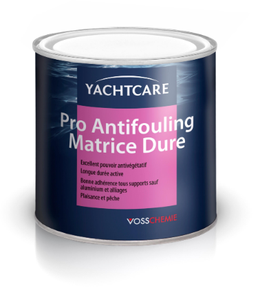 Peinture Pro antifouling matrice dure YACHTCARE rouge brun 750ml
