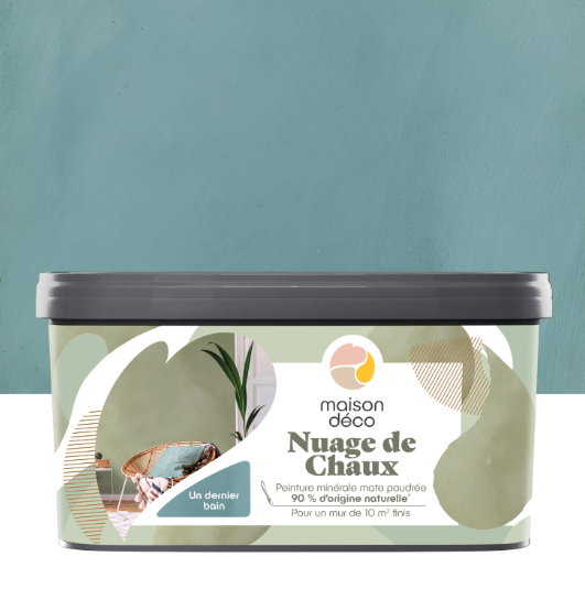 Peinture à effet, Nuage de chaux MAISON DECO, dernier bain, mat, 2 l