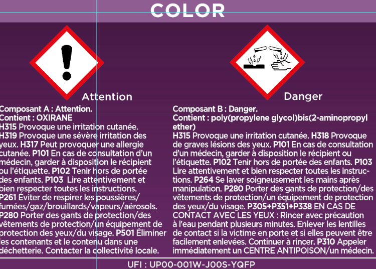 Résine colorée évier color RESINENCE, bleu nuit satiné, 0.25 l