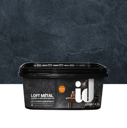 Peinture à effet, Loft metal ID, base métal, métallisé, 2l
