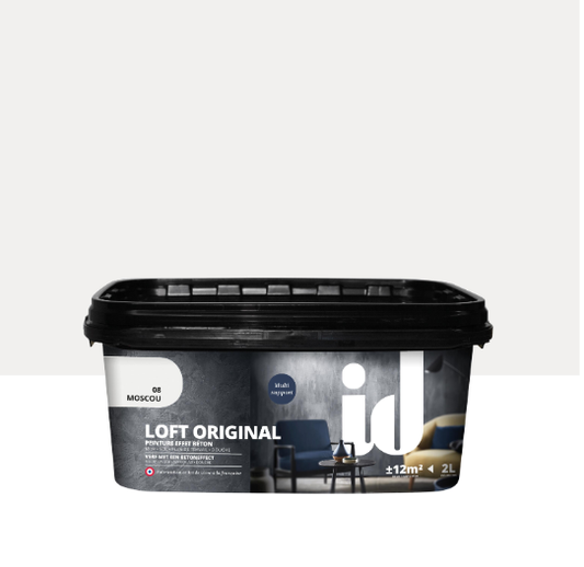 Peinture à effet, Loft béton original ID, moscou, 2l