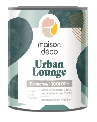 Protecteur Urban lounge, MAISON DECO, protecteur incolore satiné, 1l