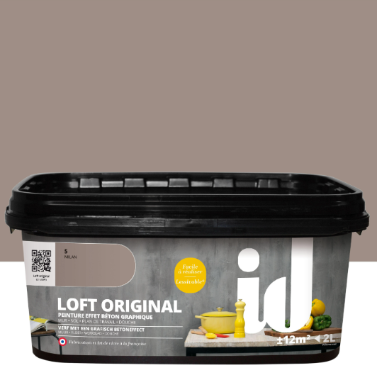 Peinture à effet, Loft béton original ID, milan, 2 l