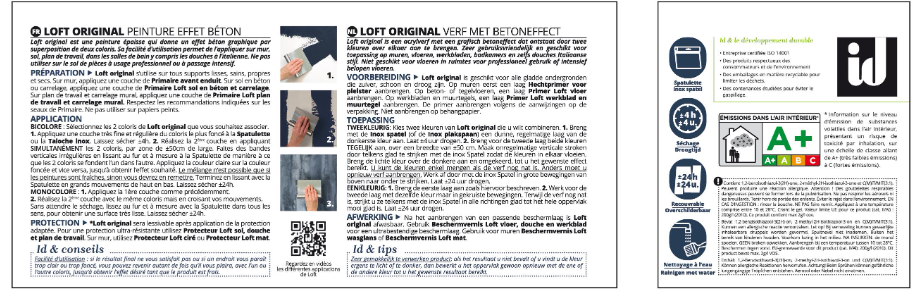 Peinture à effet, Loft béton original ID, berlin, 2l