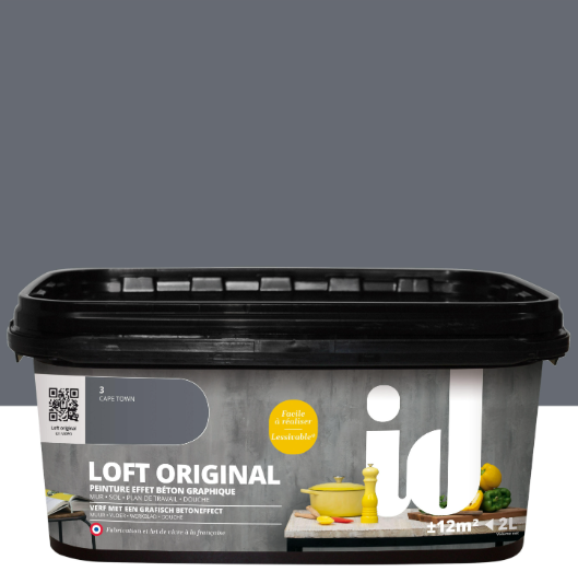 Peinture à effet, Loft béton original ID, cape town, 2 l