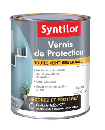 Vernis, SYNTILOR, incolore satiné, 1L