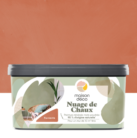 Peinture à effet, Nuage de chaux MAISON DECO, farniente, mat, 2L