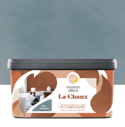 Peinture à effet, La chaux MAISON DECO, chardon, mat, 2.5 l