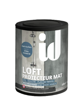Protecteur Loft sol douche pdt, ID, incolore mat, 1L
