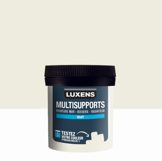 Testeur peinture mur, boiserie, radiateur cream 5 mat LUXENS , 0.05L