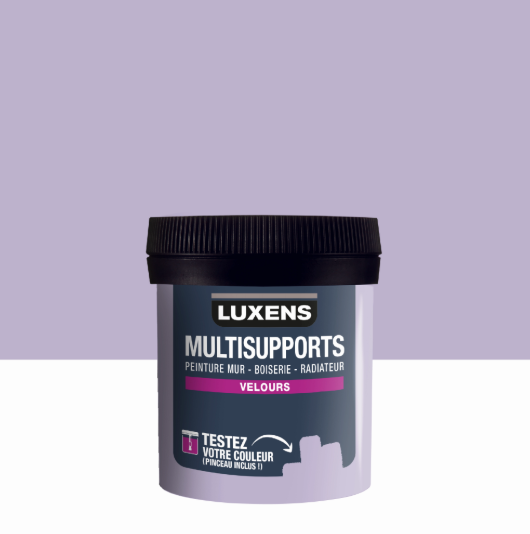 Testeur peinture mur, boiserie, radiateur elixir 6 velours LUXENS , 0.05L