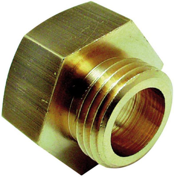 Brass Reduced Male-Female Threaded Fitting 3/4 - 1 Bag of 2 Pieces