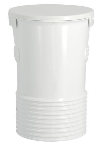 Aérateur à membrane en PVC NF Ø 110-100 mm gris