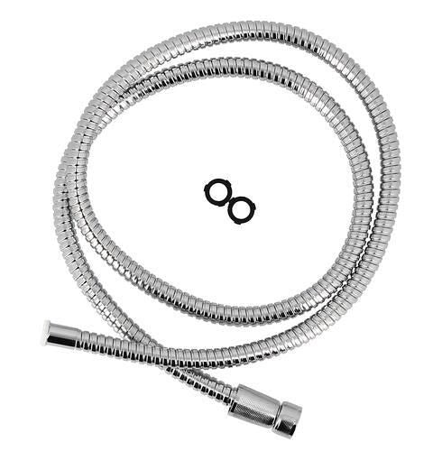 FLEXIFLOR shower hose L. 150 cm conical d. 1/2 single clip chrome