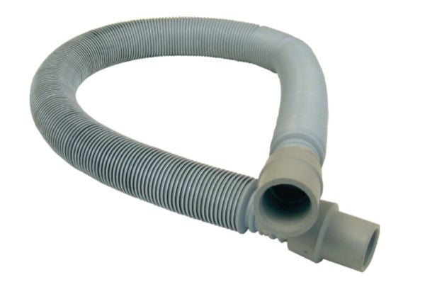 Flexible kit for washing machine drain L. 600 mm to 2000 mm + connector