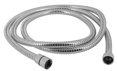 FLEXIFLOR shower hose L. 200 cm conical d. 1/2 double clip chrome