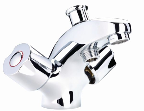 ARIANE bathtub mixer with brass body and chrome-plated ceramic head