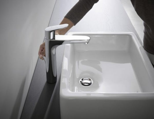 Mitigeur de lavabo FOCUS h. 190 coolstart 2 vitesses chromé