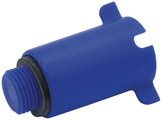 M 1/2 Blue construction plug