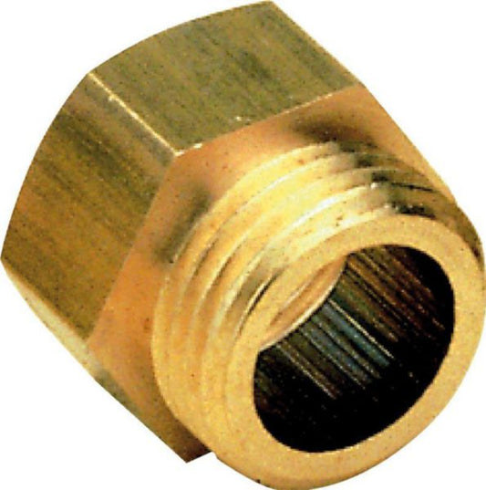 Brass nipple Ø equal to screw male-female 3/4 bag of 2 pieces