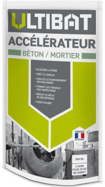 Accélérateur de prise pour béton et mortier 300 ml DELTAPRO