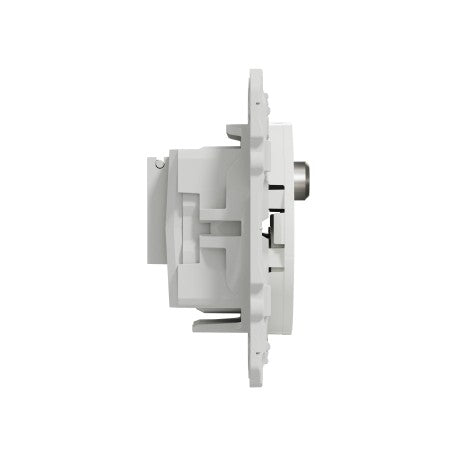 White ODACE tv/fm/sat socket l. 71 x h. 71 x teacher 40mm 350mA