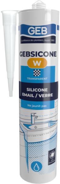 GESBICONE W translucent sealant 310 ml cartridge