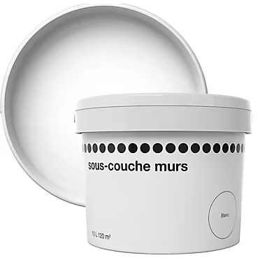 Sous-couche blanche pour plaques de plâtre blanc 10 L